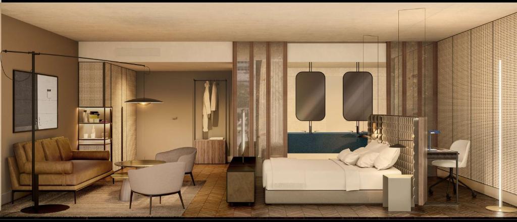 Nh Collection Frankfurt Spin Tower Hotel Frankfurt am Main Buitenkant foto