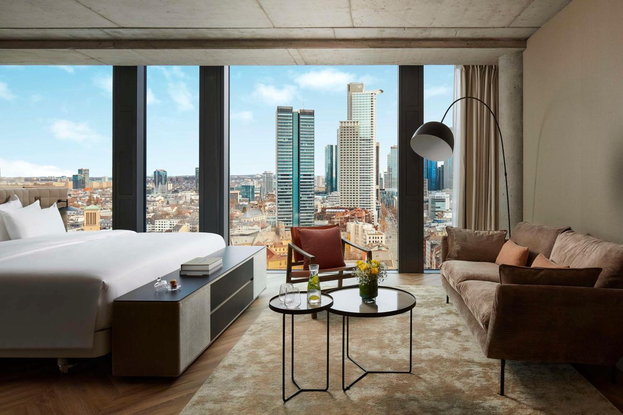Nh Collection Frankfurt Spin Tower Hotel Frankfurt am Main Buitenkant foto